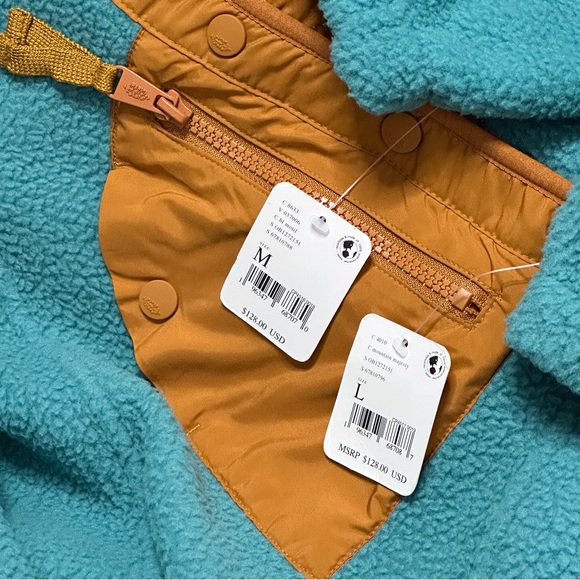 Free People Hit The Slopes Color Block Fleece Pullover -  Mountain Majesty - Picture 6 of 8